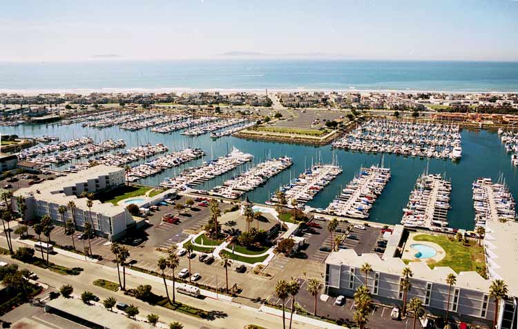 Channel Islands Waterfront Homes aerial photo