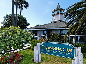photo of the marina club exterior
